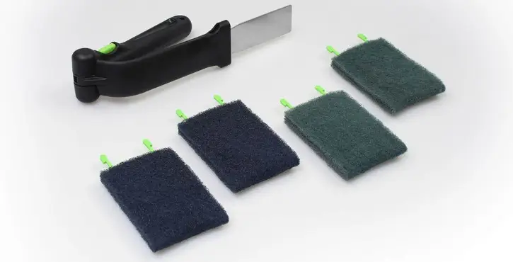 brazo limpiador ivario almohadillas limpieza cocina industrial